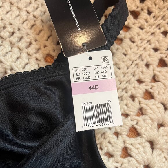 Wacoal Simple Shaping Minimizer Bra Black Style 857109 Size 44D New with Tags - Picture 4 of 6